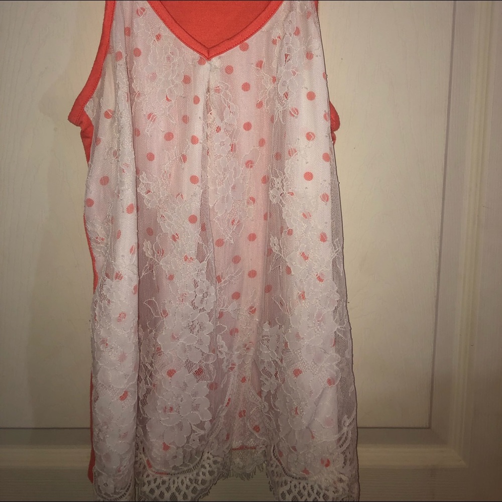 Tank Top with lace